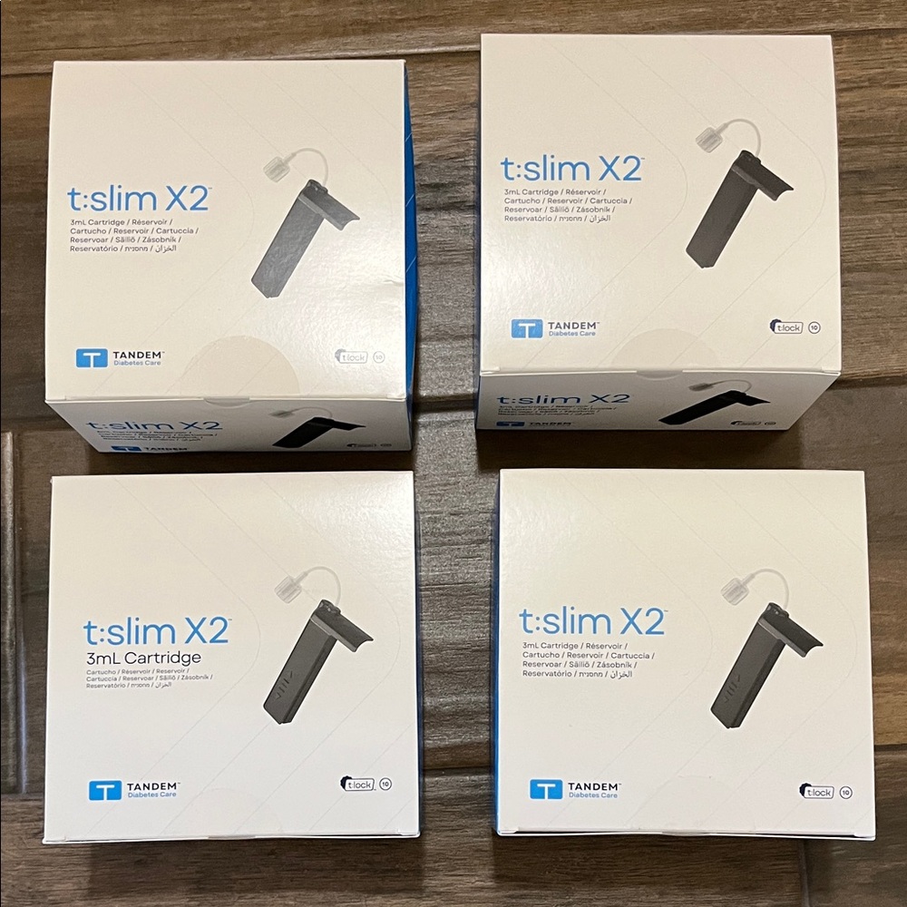 Tandem t:slim X2 3ml Cartridge         4 Boxes
